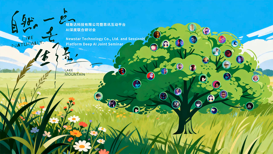 思讯互动-签到树-小清新